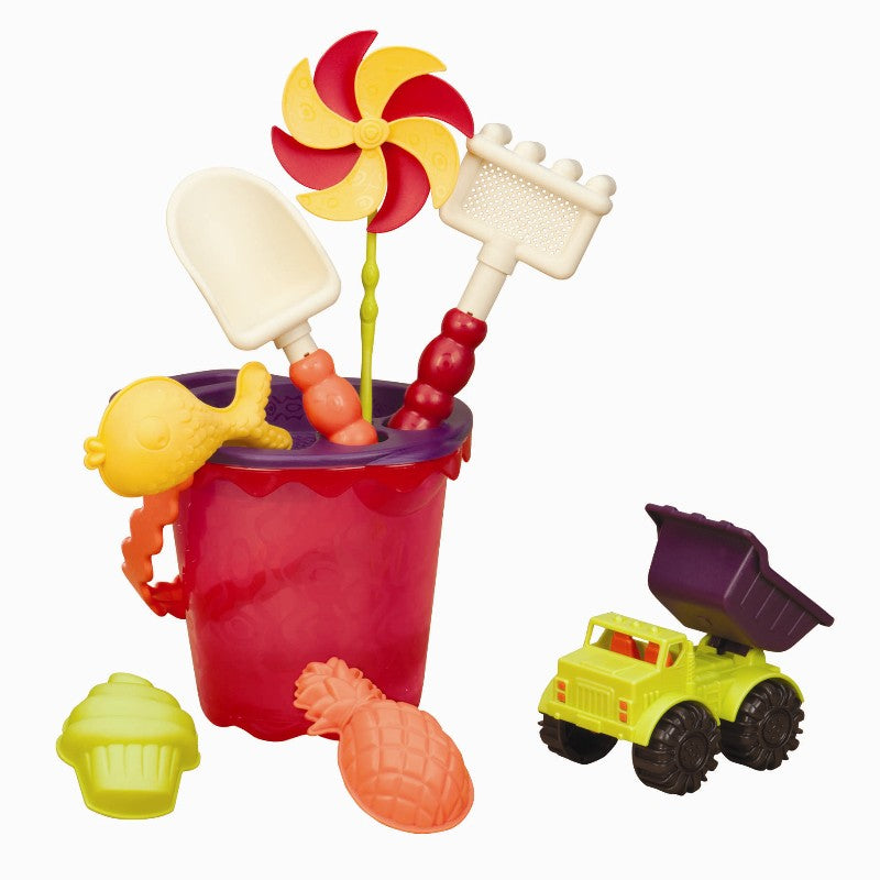 Btoys - Sands Ahoy - Spandsæt, rød