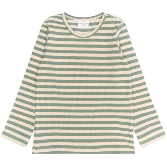 The new siblings - Rib Tee - Lily Pad Striped