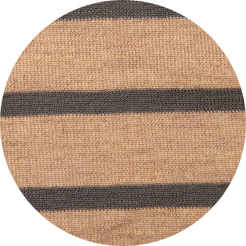 By basics - heldragt - light camel mel/black coffee