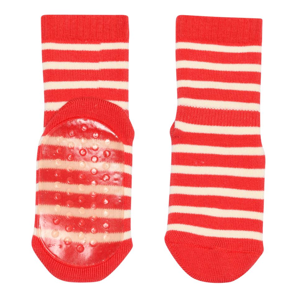 MP - strømper med anti-slip - Tomato 1315