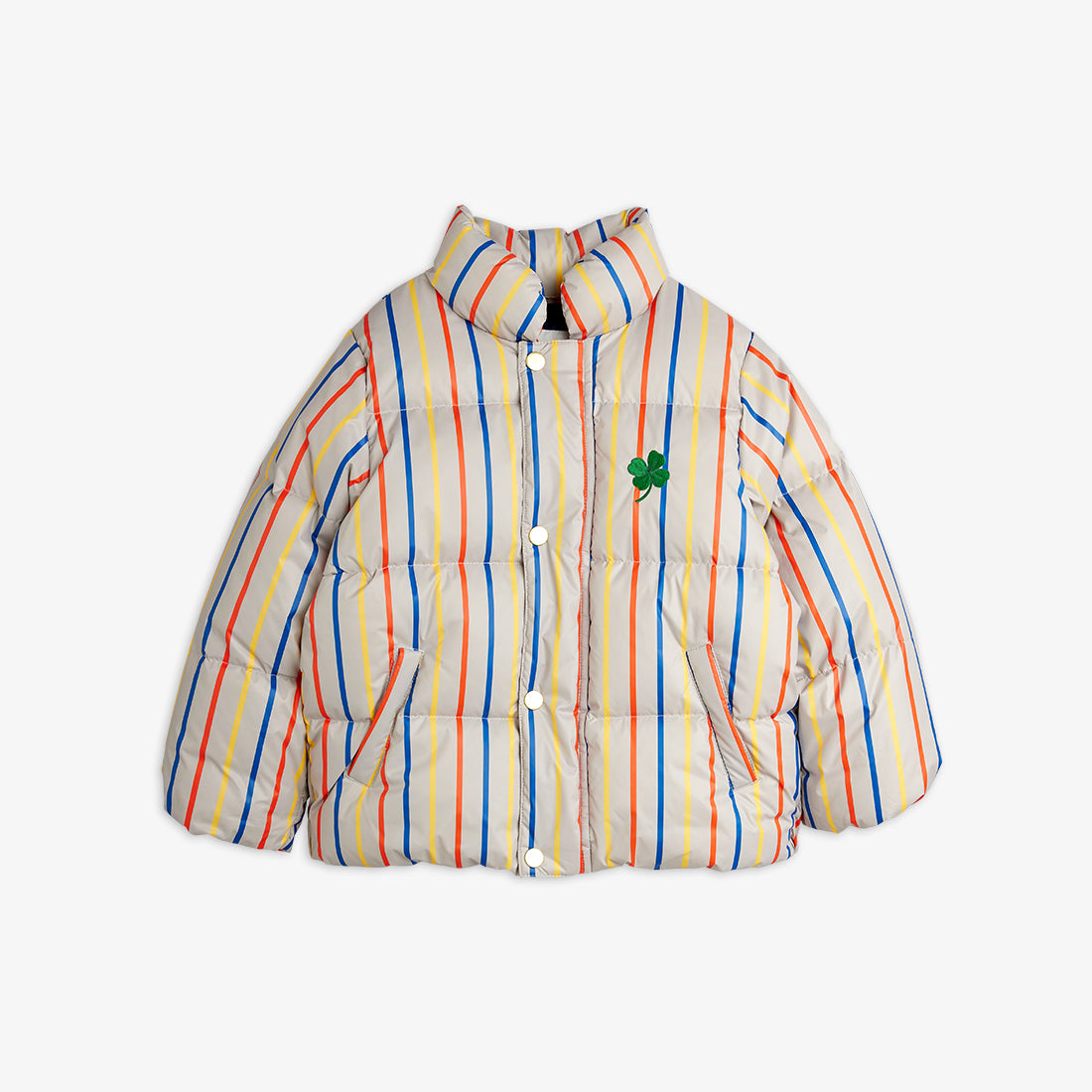 Mini Rodini - jakke - Clover emb stripe
