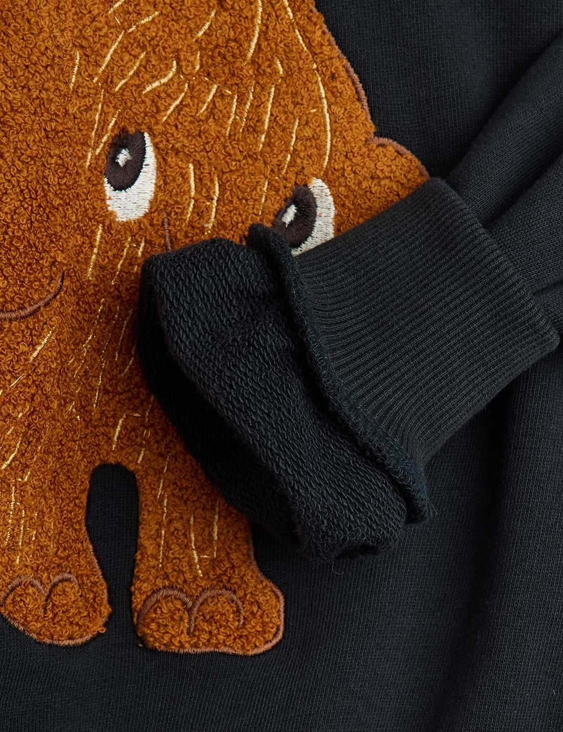 Mini Rodini - Mammoth chenille sweatshirt