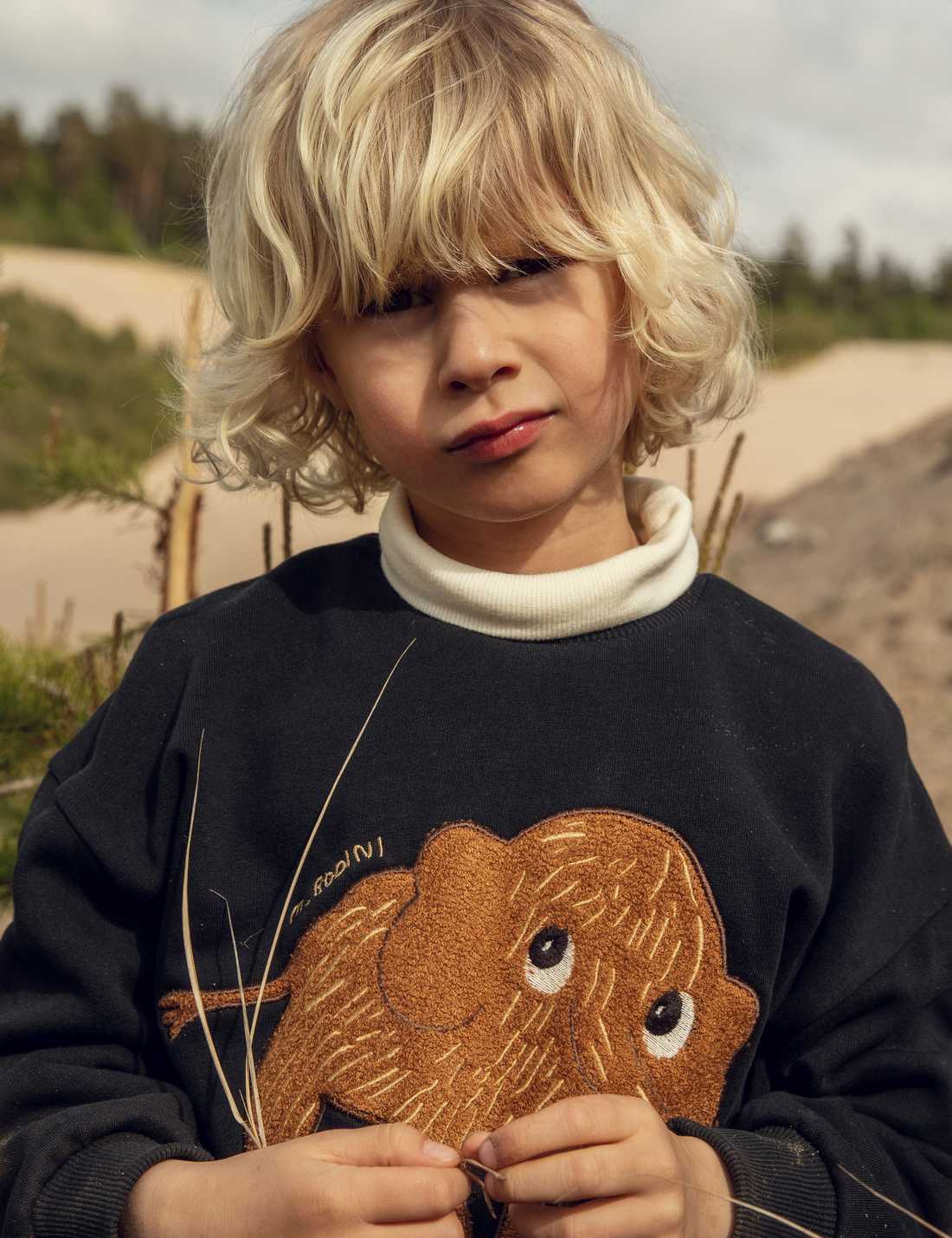Mini Rodini - Mammoth chenille sweatshirt