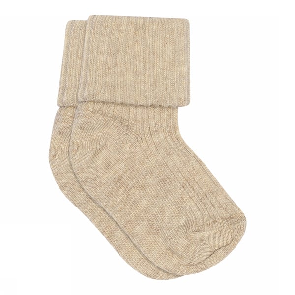 MP - strømper - Light Beige Melange