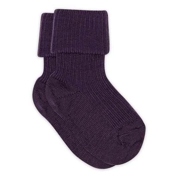 MP - uldstrømper - Dark Purple
