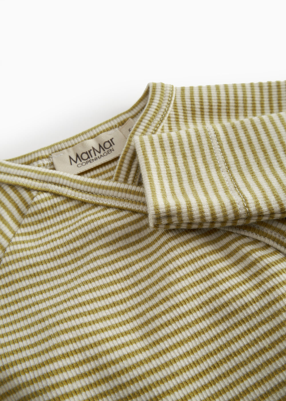 MarMar - slå-om body - Olive Stripe