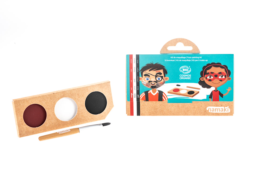 Namaki - ansigtsmaling - Pirat/Mariehøne