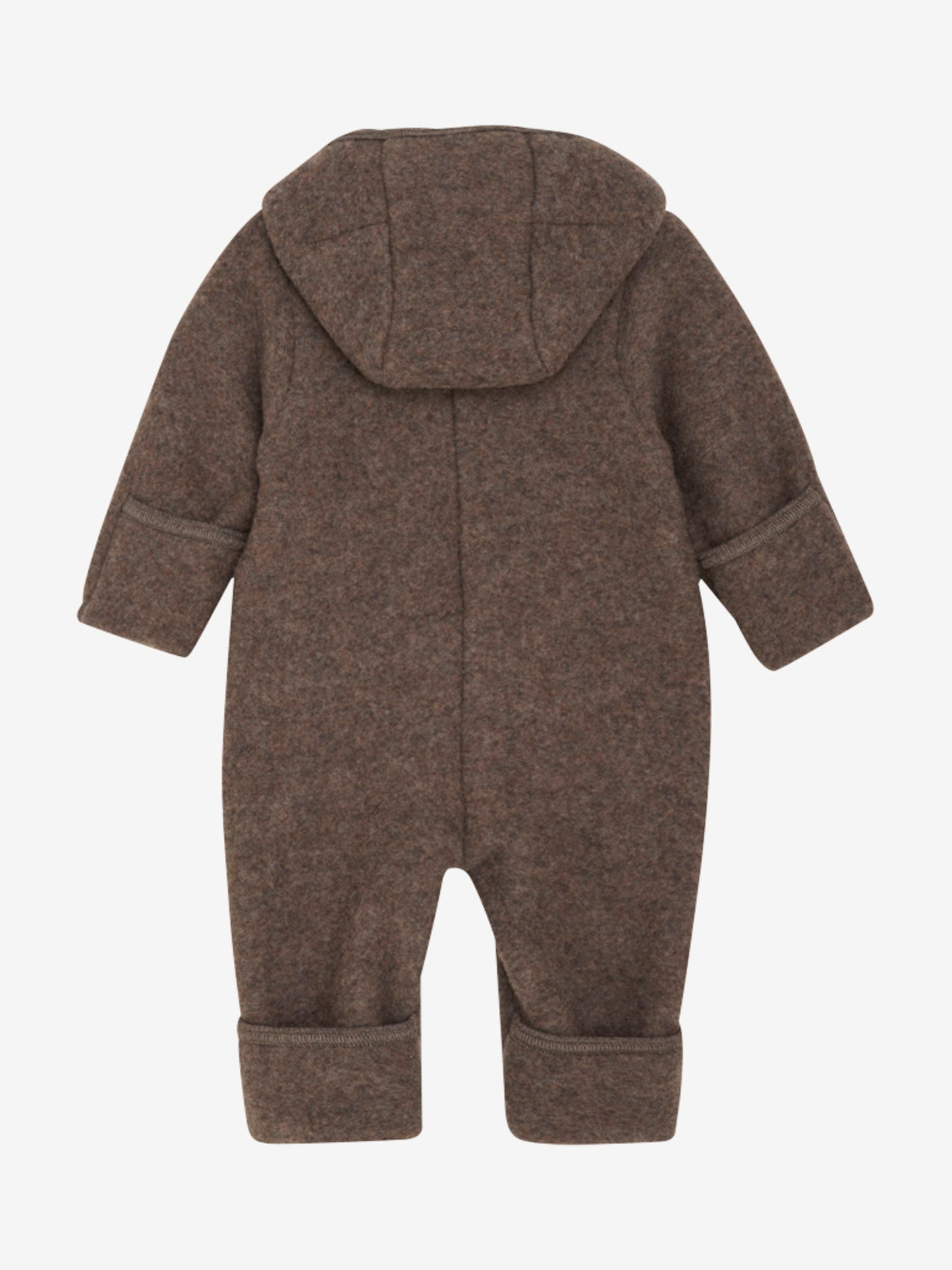 Huttelihut - køredragt - Brown Melange