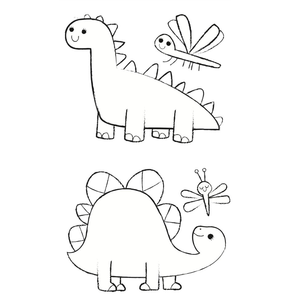Haku Yoka - Mit første malesæt - dinosaurus