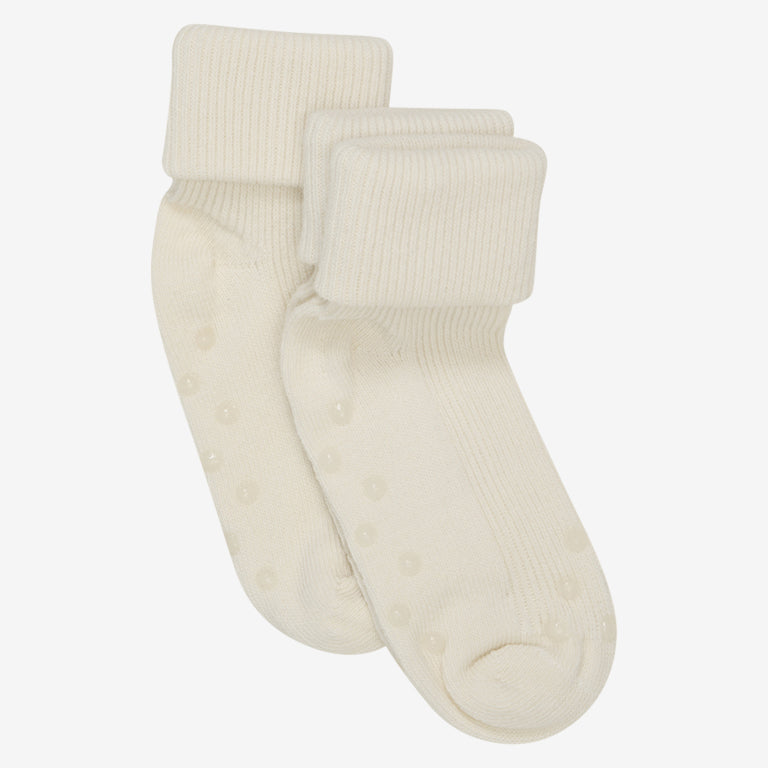Minymo - 2-pak skridsikre strømper - off white