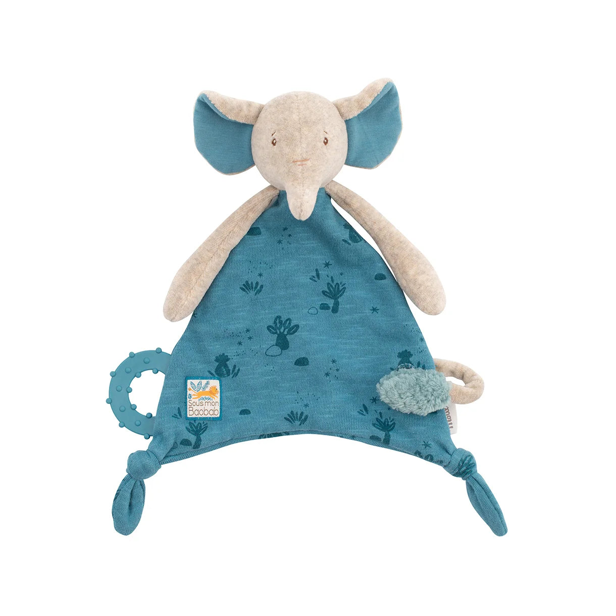 Moulin Roty - Nusseklud m. sutteholder - Elefant