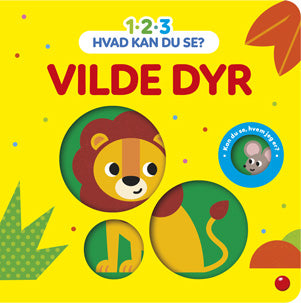 Bog - 1-2-3 Hvad kan du se – Vilde dyr