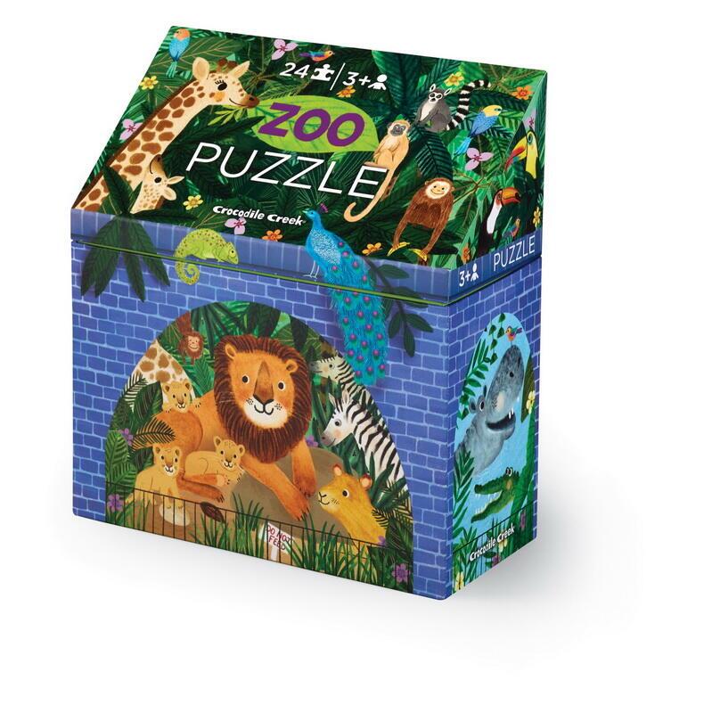 CrocodileCreek - Puslespil 24 brk. - zoo