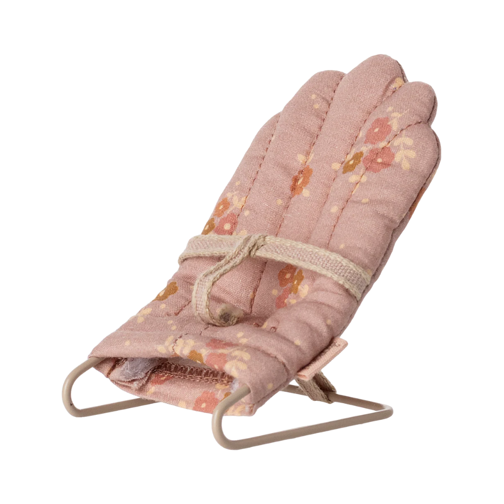 Maileg - skråstol - Rosa