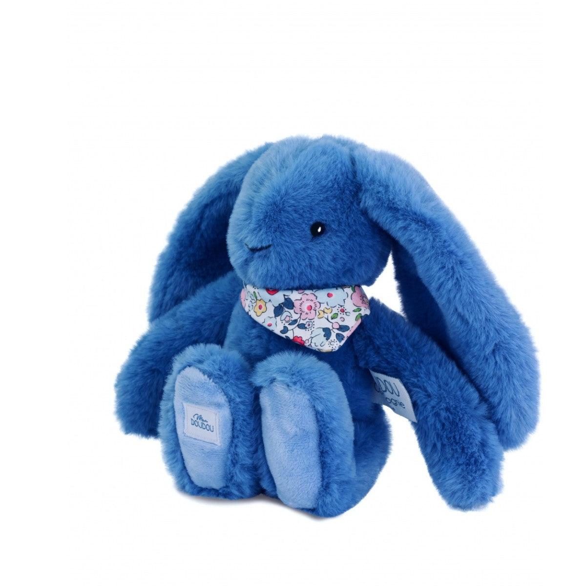 Doudou - kanin 25 cm - blå