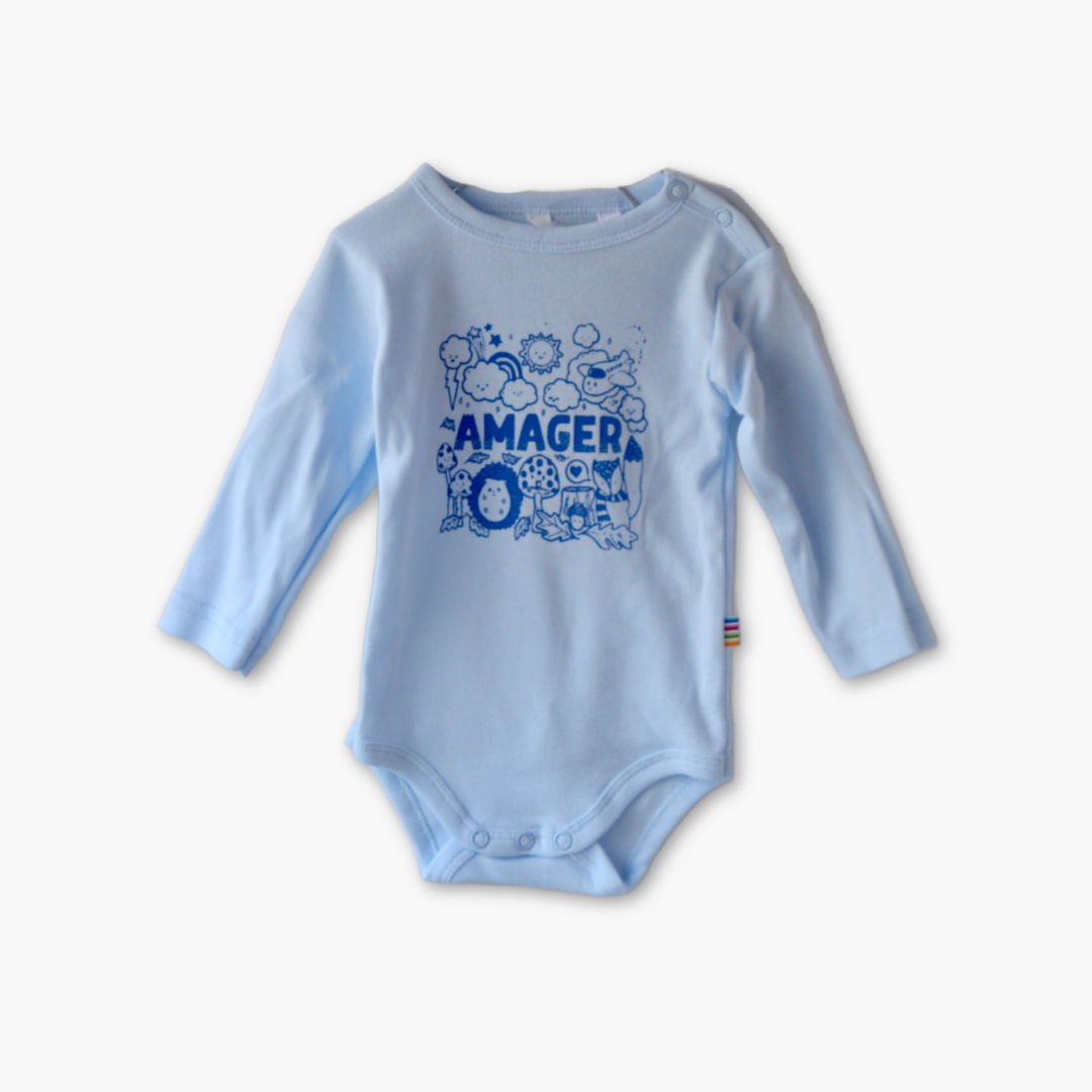 Gavin - Amager body - lyseblå