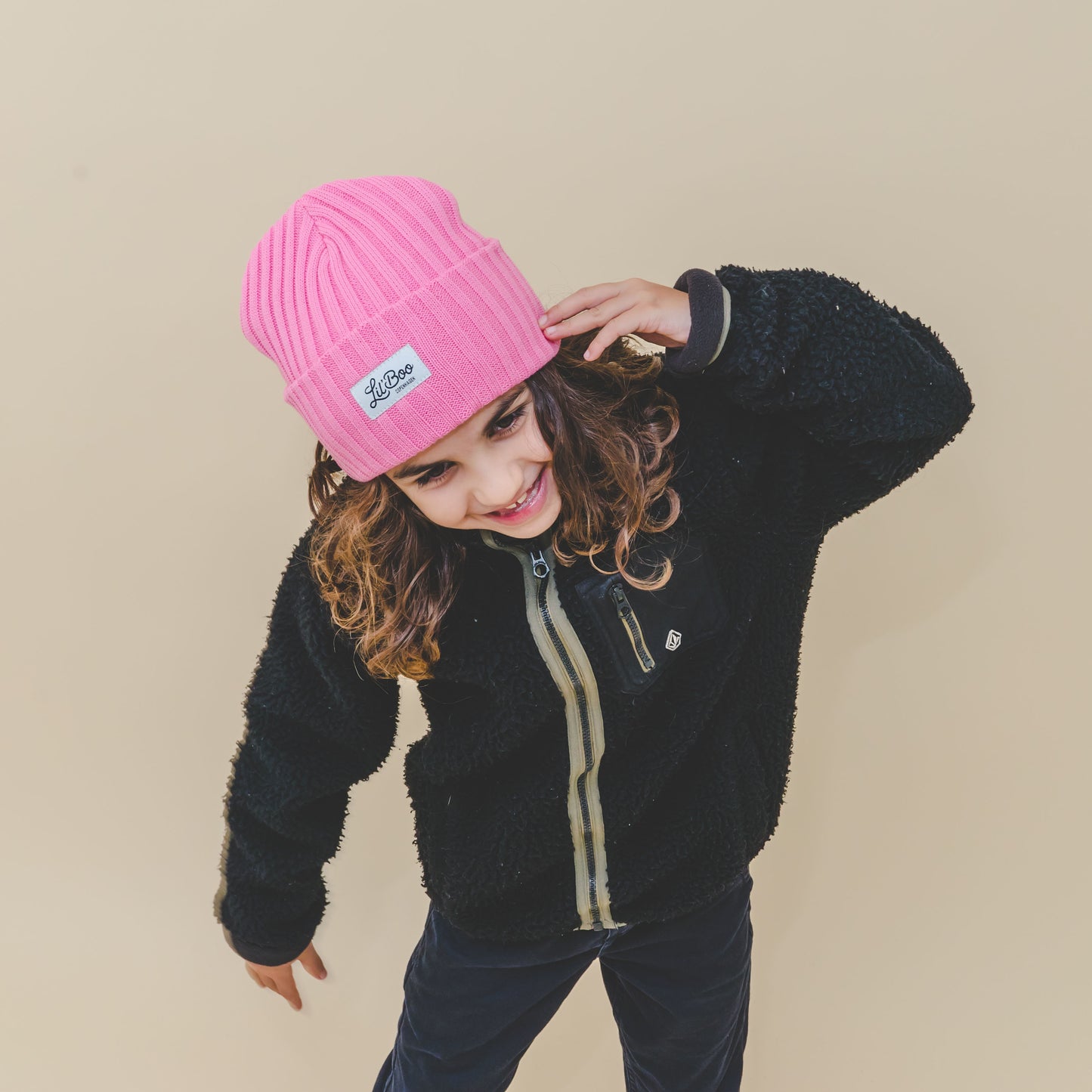 Lil'boo - Beanie - pink