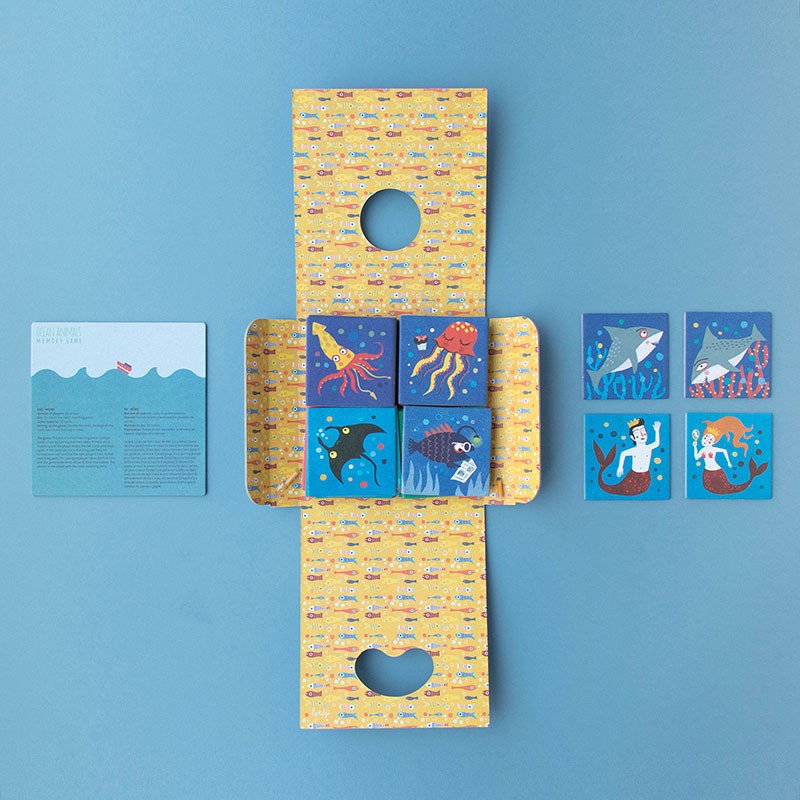 Londji - memo - OCEAN ANIMALS