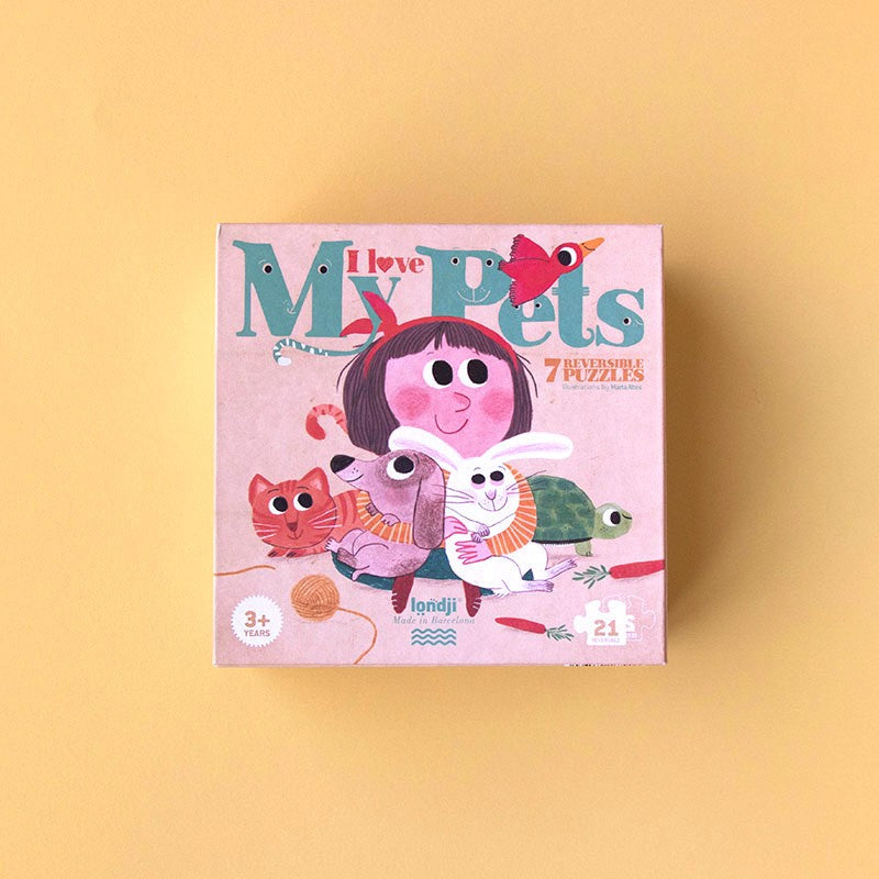Londji - puslespil - I LOVE MY PETS