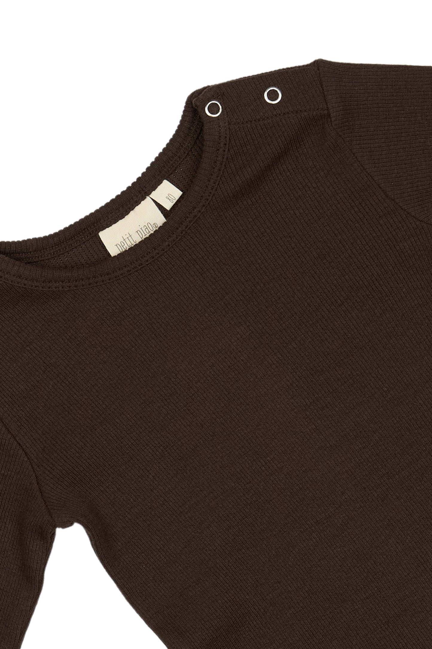 Petit Piao - bluse - Coffee Bean