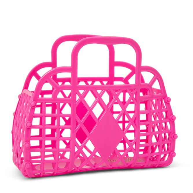 Sun Jellies - mini kurv - Berry Pink