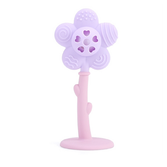 Tiny tot - flower rangle - lyselilla