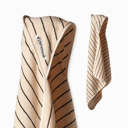 Bongusta - babyhåndklæde - creme & Ink