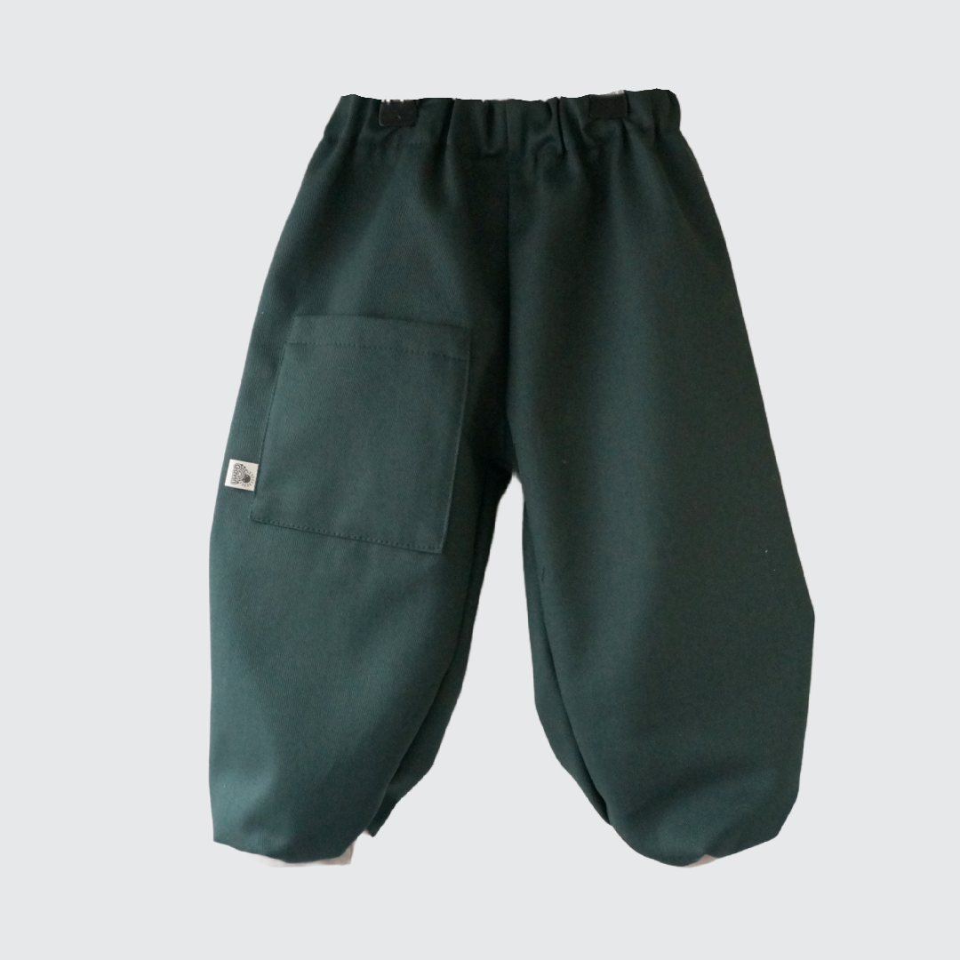 Gavin - bukser med baglomme - grøn