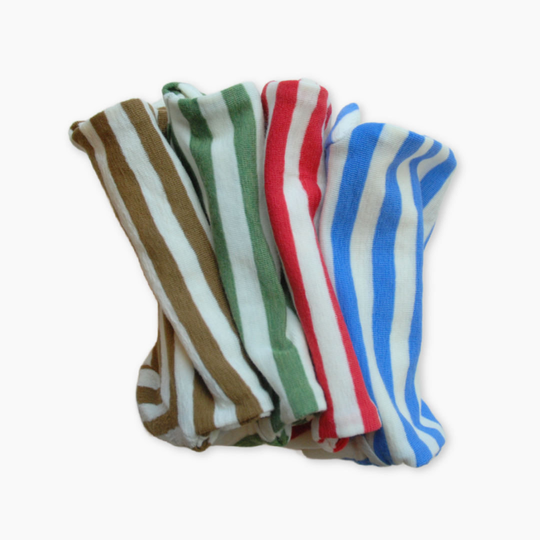 By basics - leggings - white/grasshopper melange