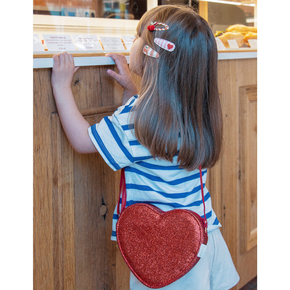 Rockahula - taske - Love Heart Glitter