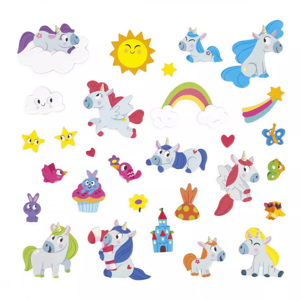 Janod - Magnetisk rejsesæt - Unicorns