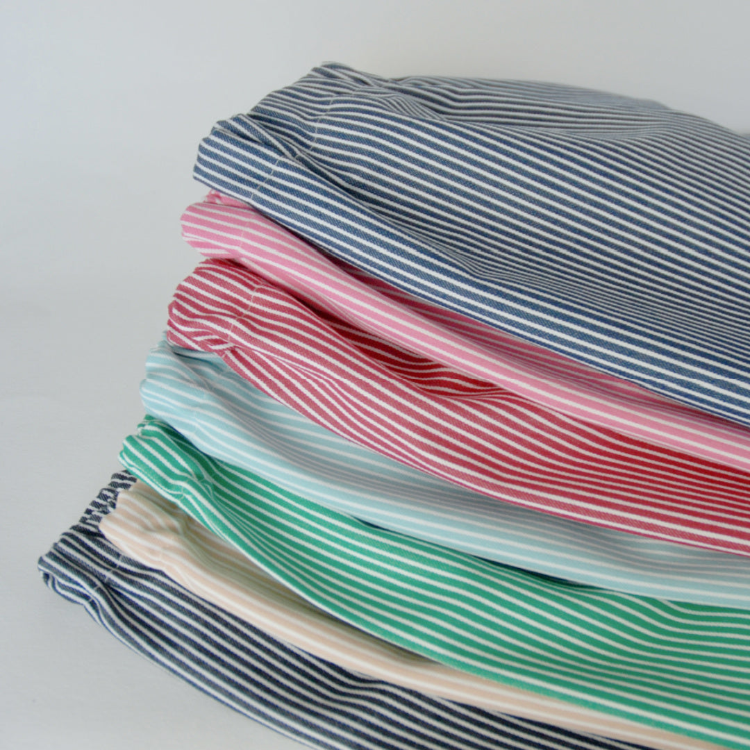 Gavin - bukser - blå og hvid stribet