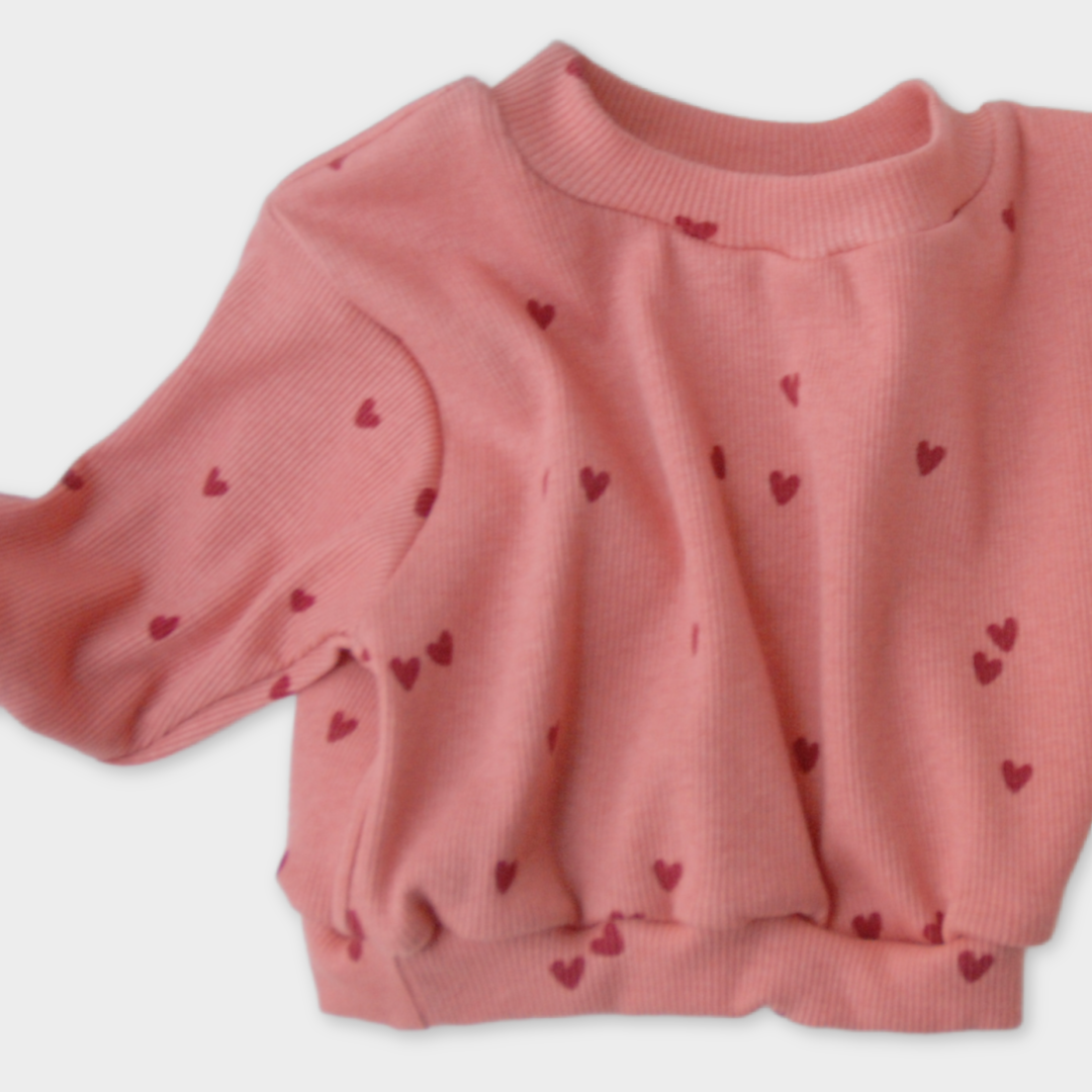 Gavin - sweatshirt - hjerter