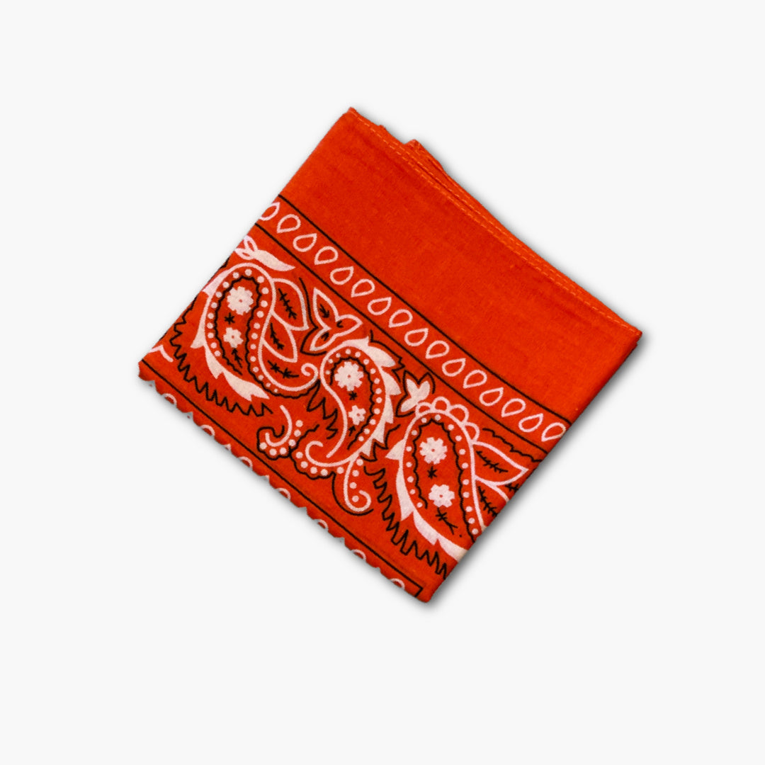 Bandana - tørklæde - orange