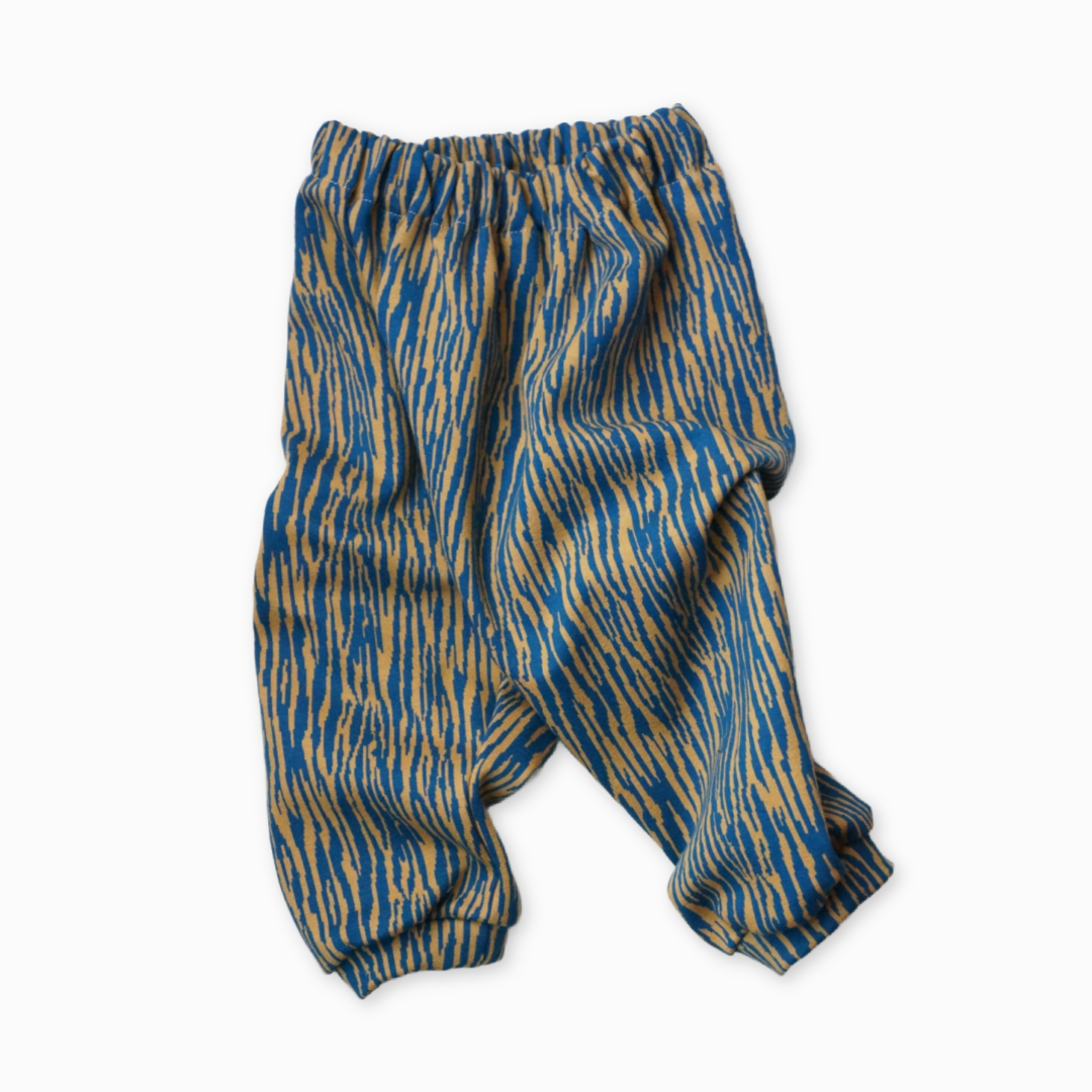 Gavin - sweatpants - MUSTARD / OCEAN