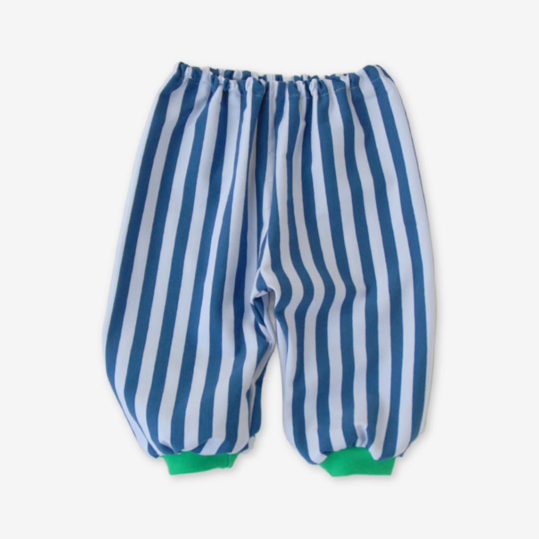 Gavin - bukser - blå og hvid stribet