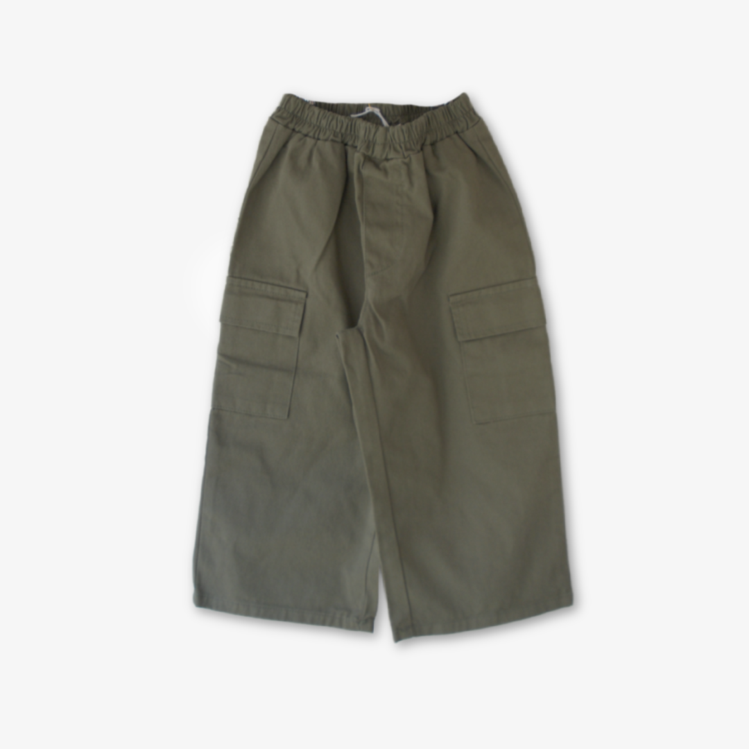 Cargobukser - khaki
