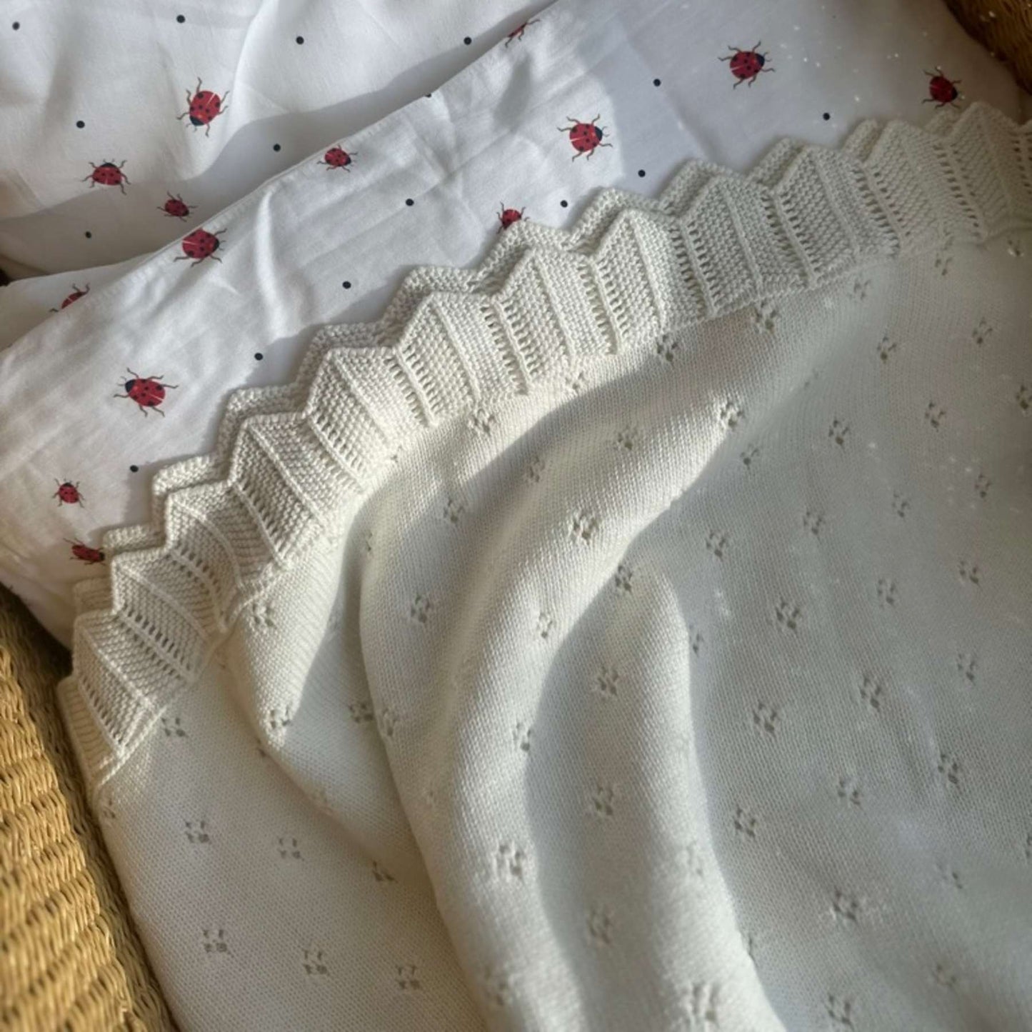 Vanilla Copenhagen - babytæppe - hvid