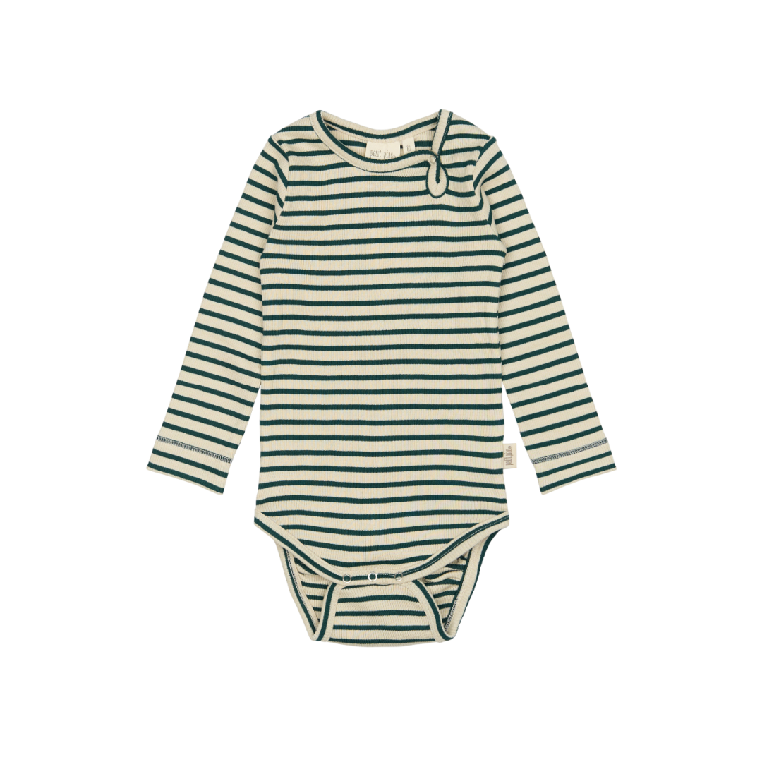 Petit Piao - body - Dark Sea/off white