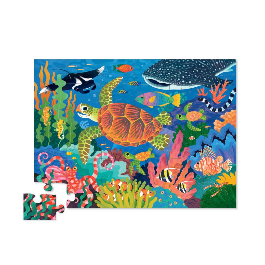 CrocodileCreek - Puslespil 36 brk. - Sea Turtle
