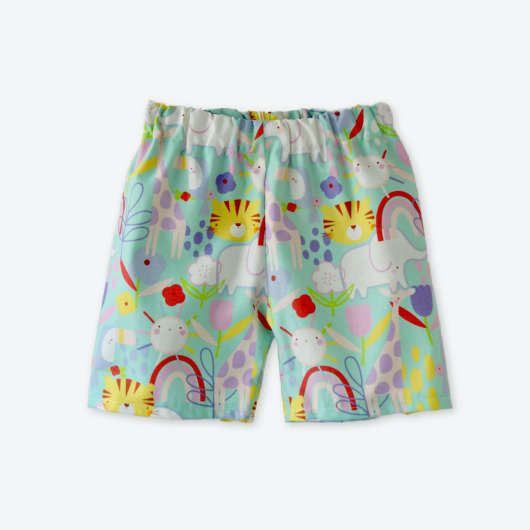 Gavin - shorts - mint med tiger