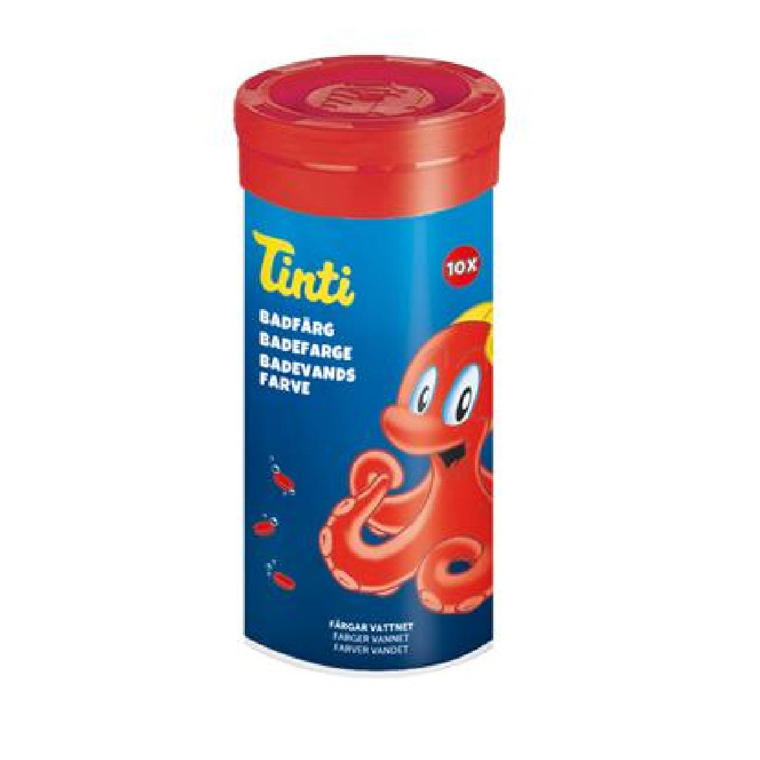 Tinti - Badevandsfarve – Rød Sweet Strawberry