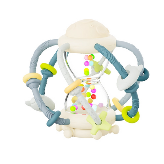 Tiny tot - sanselegetøj - Hourglass Toy Blue