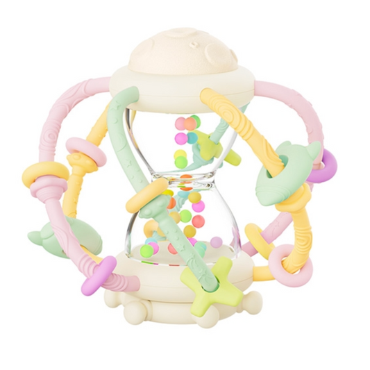 Tiny tot - sanselegetøj - Hourglass Toy pastel