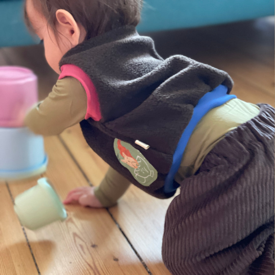 Gavin - vest - brun
