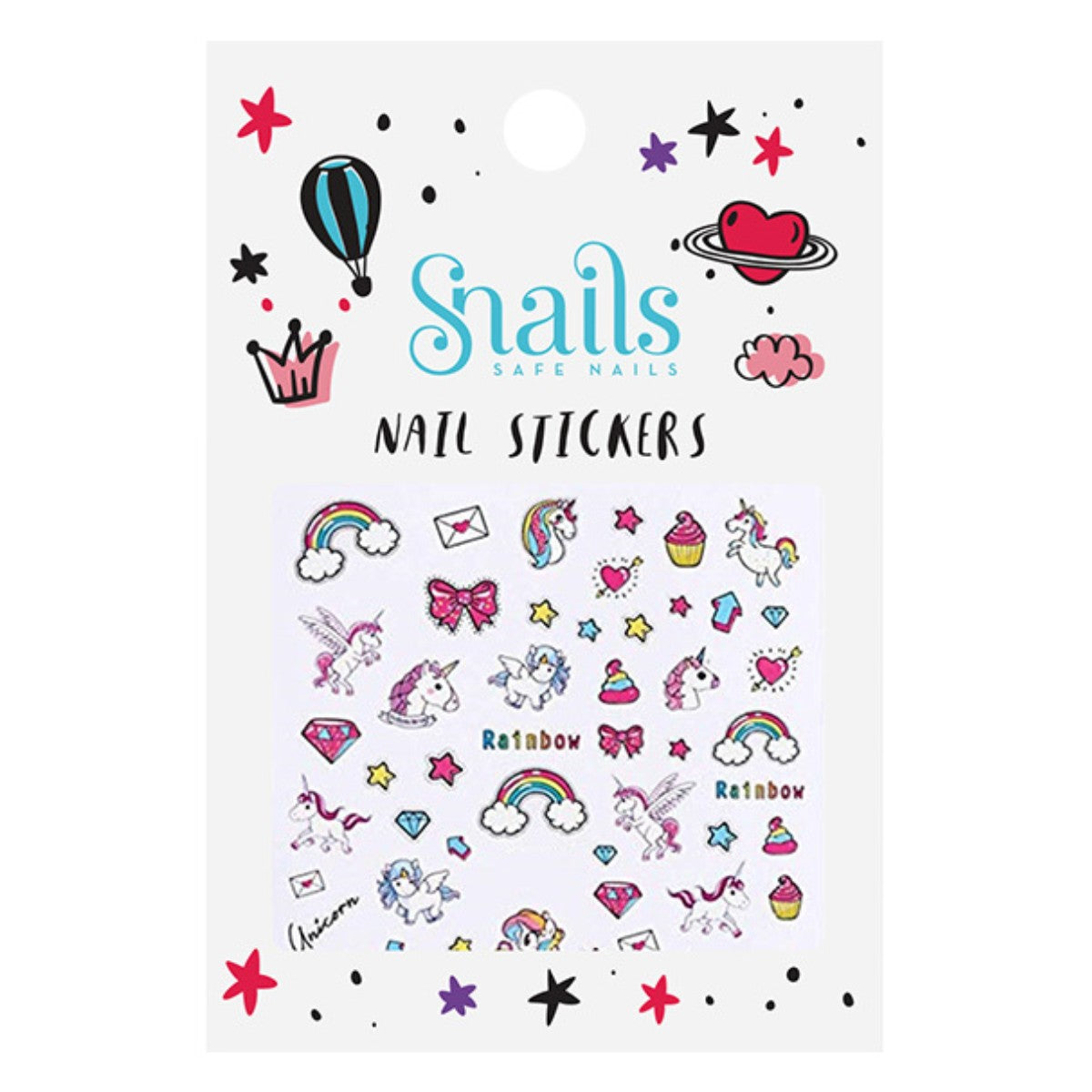 Neglelak - neglestickers unicorn