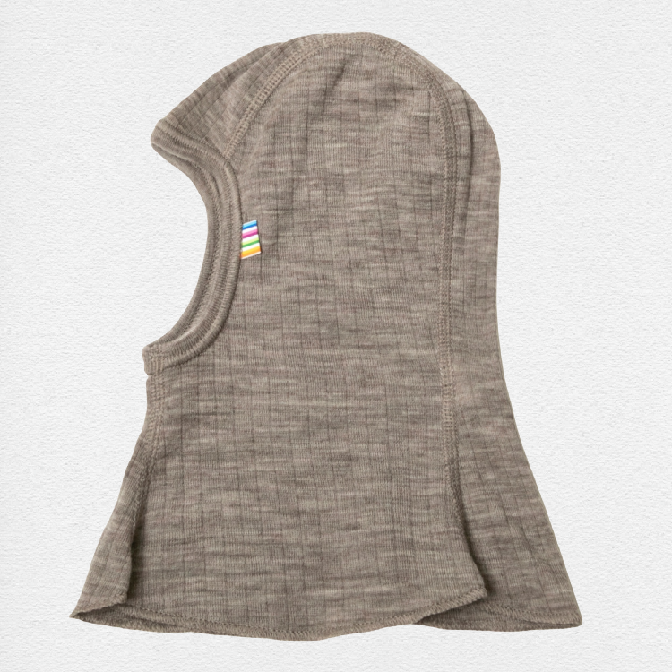 Joha - 1-lags uld elefanthue - sesame melange