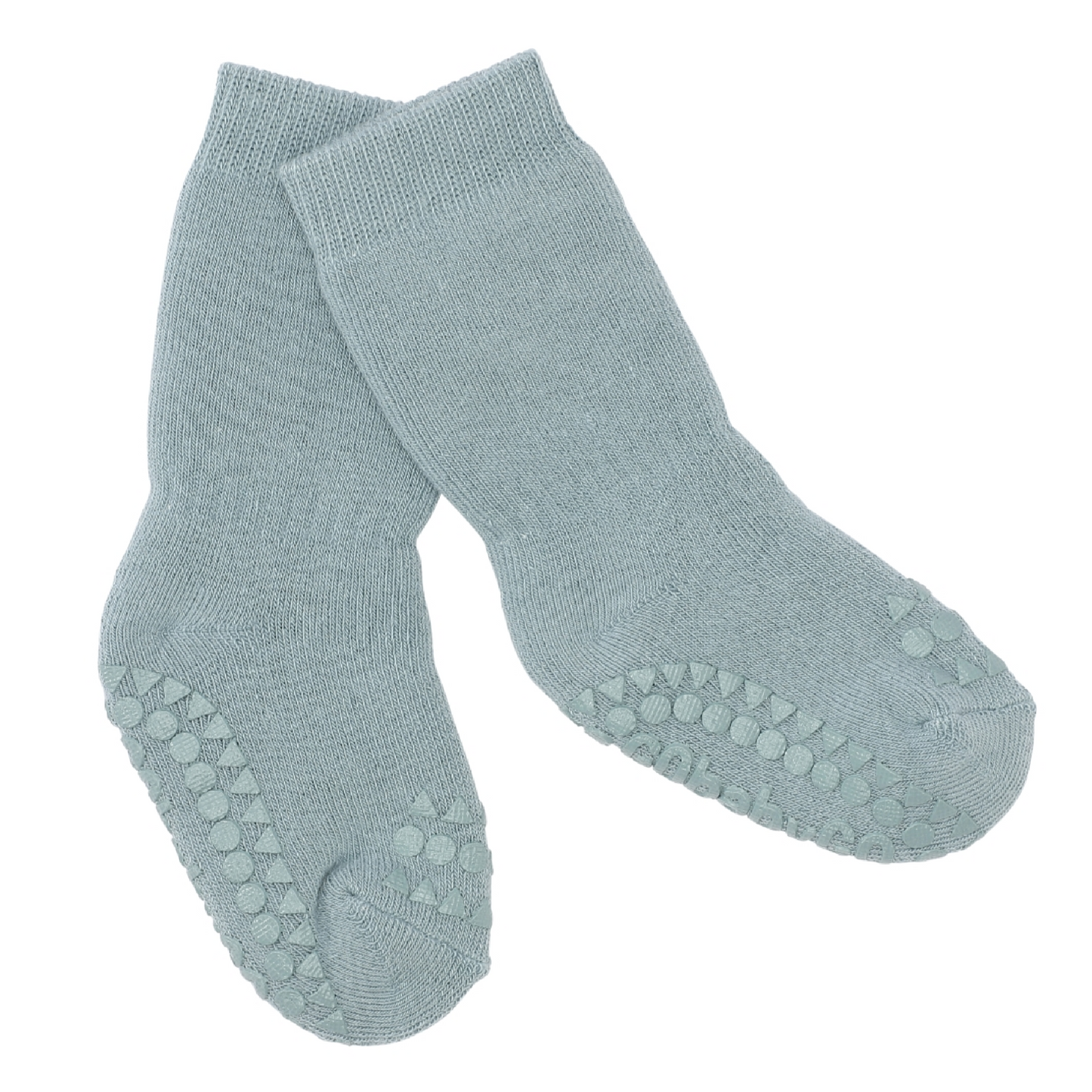 Gobabygo strømper dusty blue