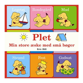 Papbøger - Min store æske med små Plet bøger