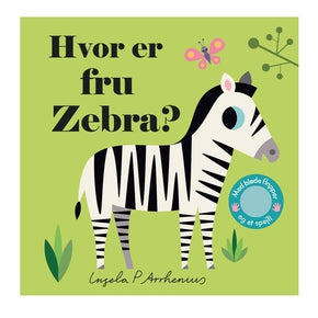 Papbog - Hvor er fru Zebra?